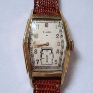 VINTAGE WIND UP ELGIN, RUN GREAT